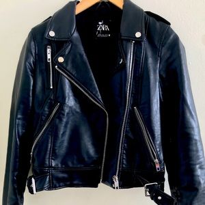 ZARA Faux Leather Jacket